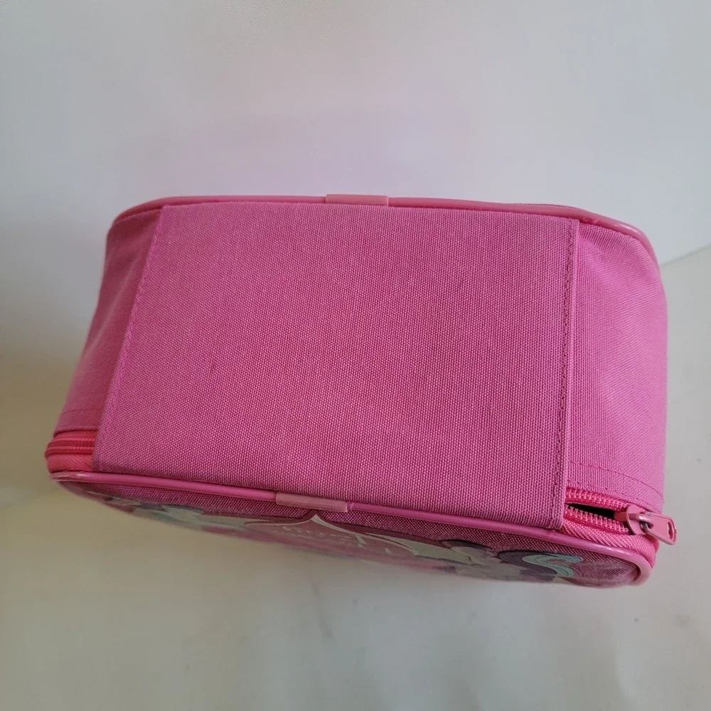 Vintage 2005 Tara Toy Pretty Petz I Luv My Pony Pink 8-Slot Toy Carrying Case